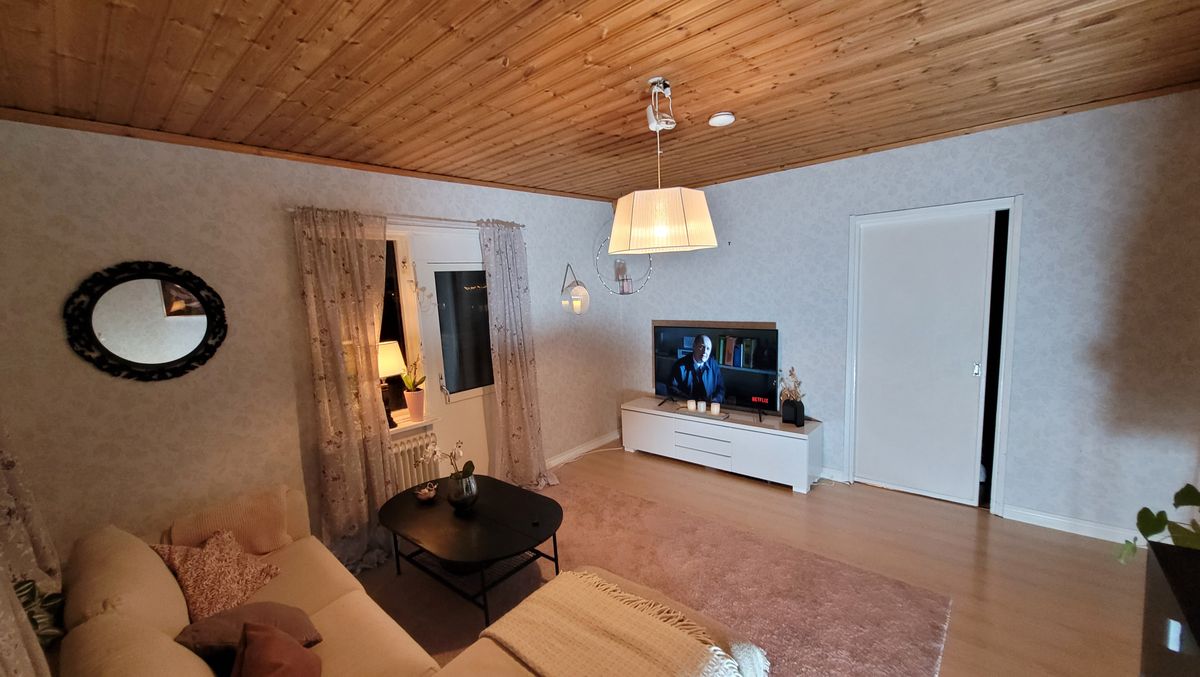 Vardagsrum i Övre Aggeryd Karlskoga